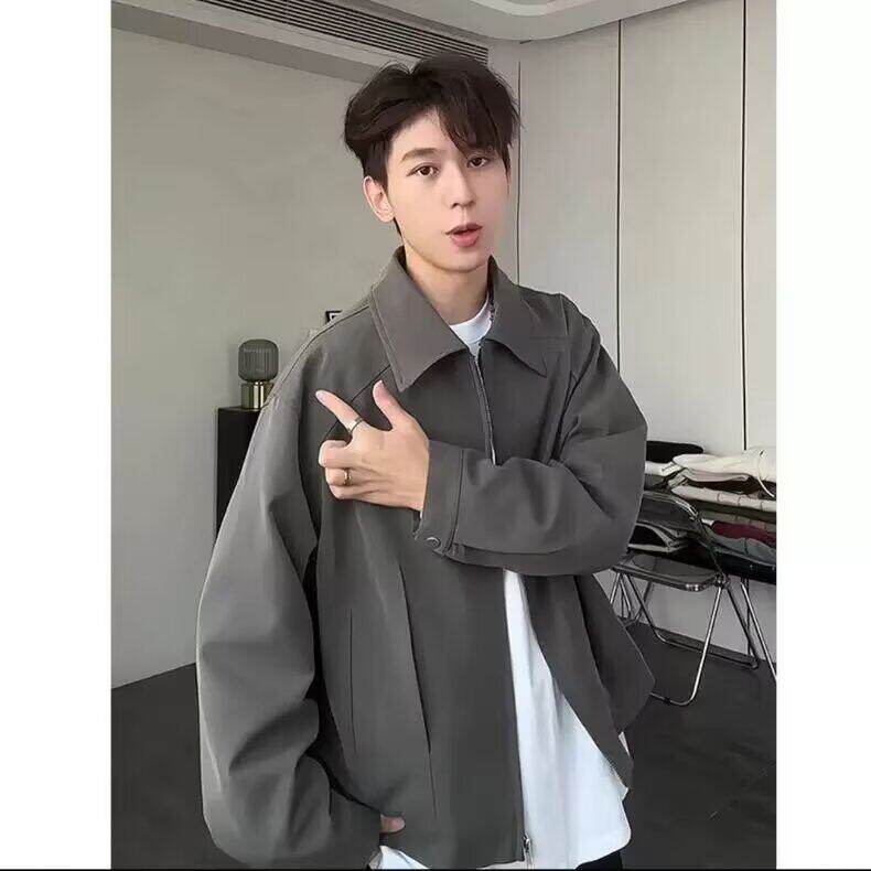 【有货】DXZ121-批65小众垫肩西装夹克外套男春秋款复古行政夹克,男装夹克,星座603-2