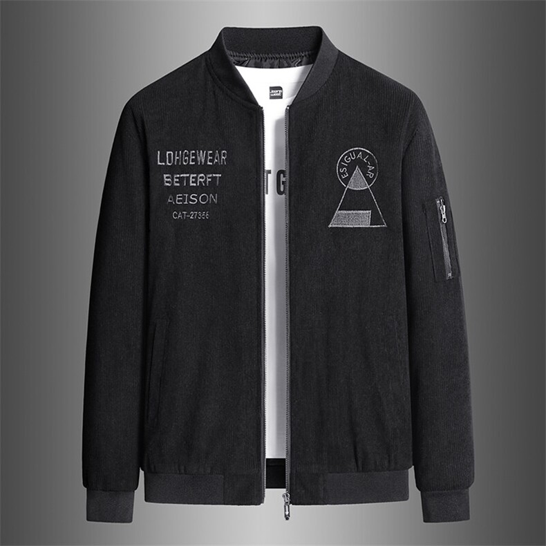 主推大码M-8XL胖子修身潮流烫花夹克XZ613B-9815-P85小码75，男装夹克，星座613B