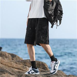 夏季百搭休闲裤男 高街工装短裤五分裤DK732/P36图片