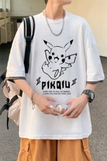 JT55078-P25假两件短袖t恤男大码胖子半袖体恤半截袖港风，男装T恤，电商A040