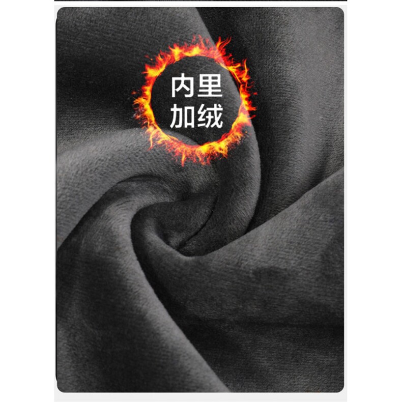 420克华棉加绒卫裤宽松休闲运动裤束脚加厚裤子2024,男装休闲裤,电商A109