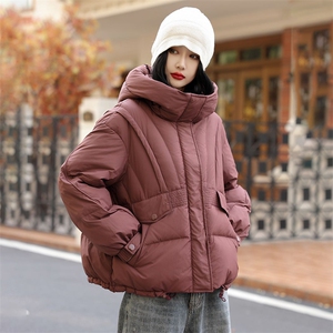 YGYL2024冬季新款现货韩版时尚连帽90绒羽绒服图片