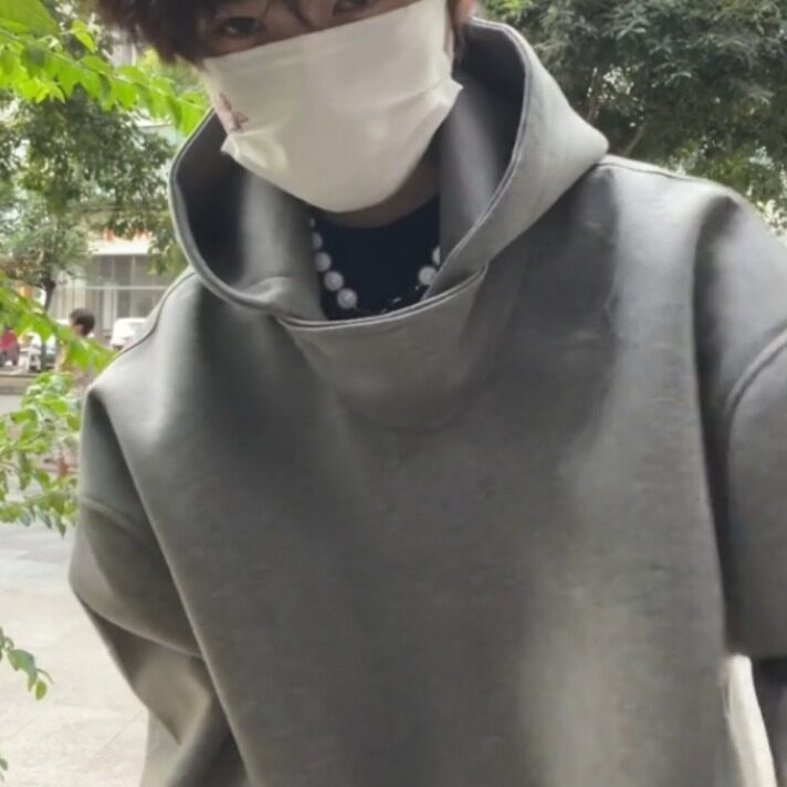 高领连帽卫衣男秋冬宽松上衣oversize美式潮牌重磅外套W88911-p65,男装卫衣,星座1008
