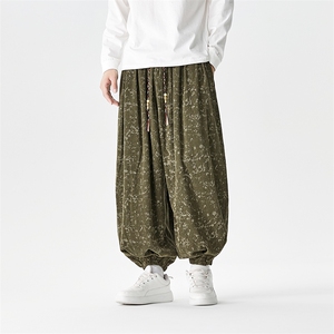 风 秋冬灯芯绒炒色灯笼裤 男休闲裤 xz815-8625p55图片