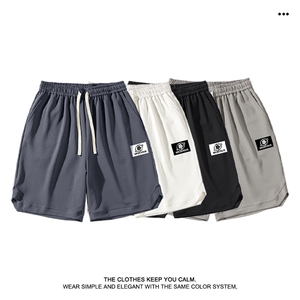 夏季冰丝亲肤透气休闲跑步健身潮流运动五分裤XD2316特批35图片
