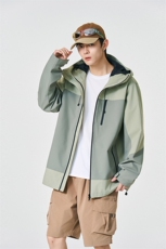 新款男女高品质户外登山服青少年学生冲锋衣夹克外套HS6607，男装夹克，星座1206（原A206）