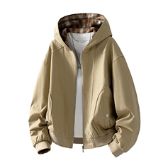 美式重磅飞行夹克秋季高品质外套男SY8822特P75控158大码4-8XL+5，男装夹克，星座610B-1