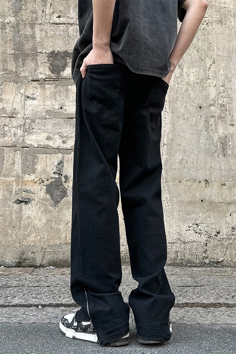2024夏季新款外景大码美式弹力拉链牛仔裤M-5XGK24434-P55,男装牛仔裤,电商A022