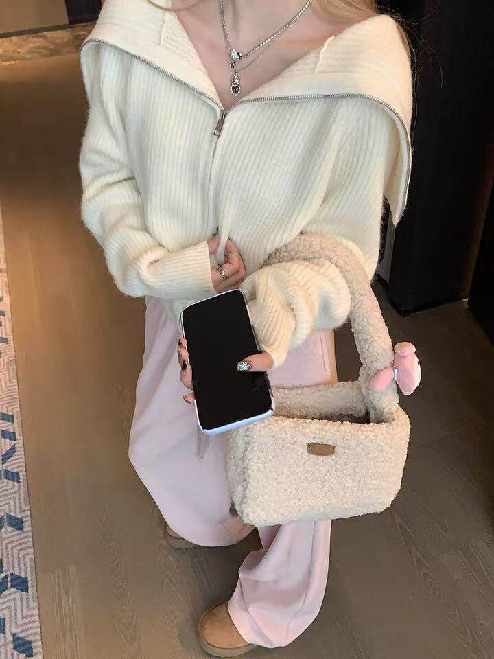 2025年秋季常规通勤套头长袖时尚百搭通勤，女装针织衫/毛衣，半城羊绒