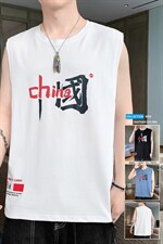 店主风坎肩无袖背心TC1108-P25，男装背心/马甲，星座717