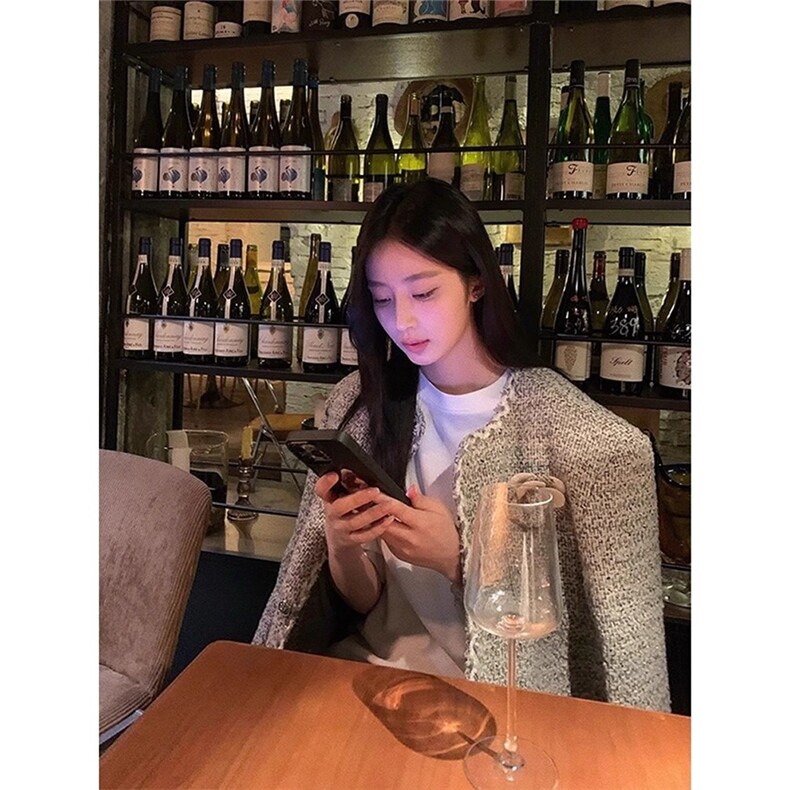 有货DJKM13-批68小香风山茶花夹克男女同款秋季外套,男装夹克,星座603-2