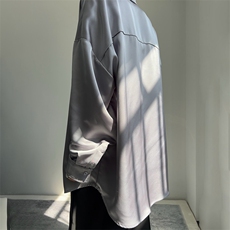 25夏新款防晒衫女轻薄超柔宽松衬衫长袖防晒衬衣外套上衣，女装防晒衣，蒙绒特