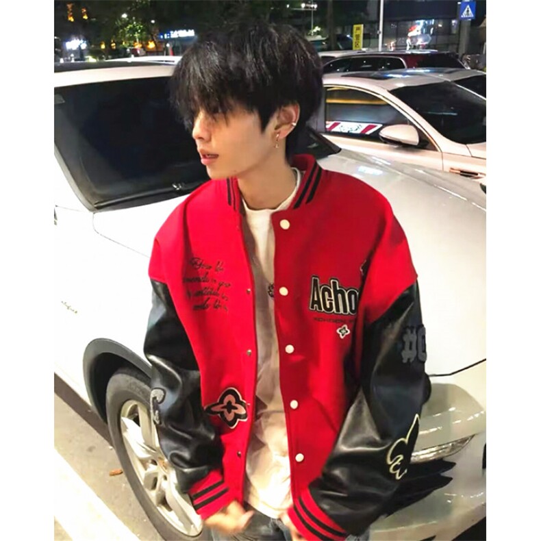 嘻哈时尚街舞个性高街滑板潮流潮涂鸦夹克新款街头J652,男装夹克,星座1116A（原606A-3）