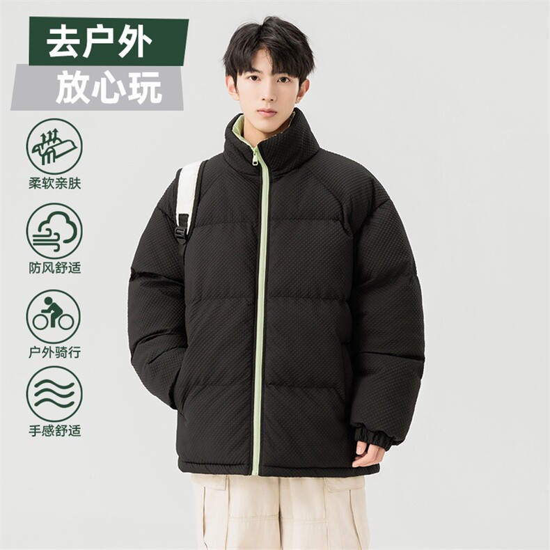 情侣面包服潮牌棉服男女加厚冬季外套轻薄防寒服棉袄M0812-P75,男装棉衣,星座308B-2