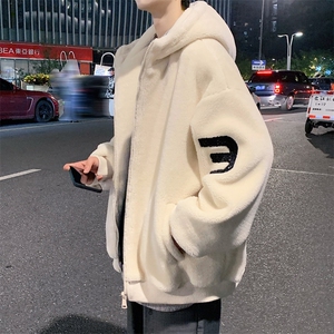 冬装青少年加绒加厚宽松棉衣绒里羊羔绒外套男女 913-P105控价138图片