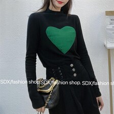 【现货】高品质撞色桃心双面奥绒加厚小衫，其它，色调轩