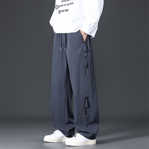 美式冲锋伞兵裤男秋季新款宽松直筒拉链工装休闲裤Q29159-特P35,男装工装外套,星座610（原A335）