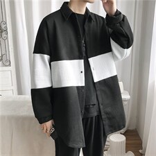 港风ins毛衣外套男百搭宽松休闲男针织衫开衫夹克1008-1-SY08-p45图片