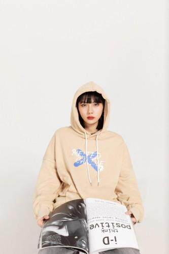 春季新款潮流卫衣，女装卫衣/绒衫，Q.P