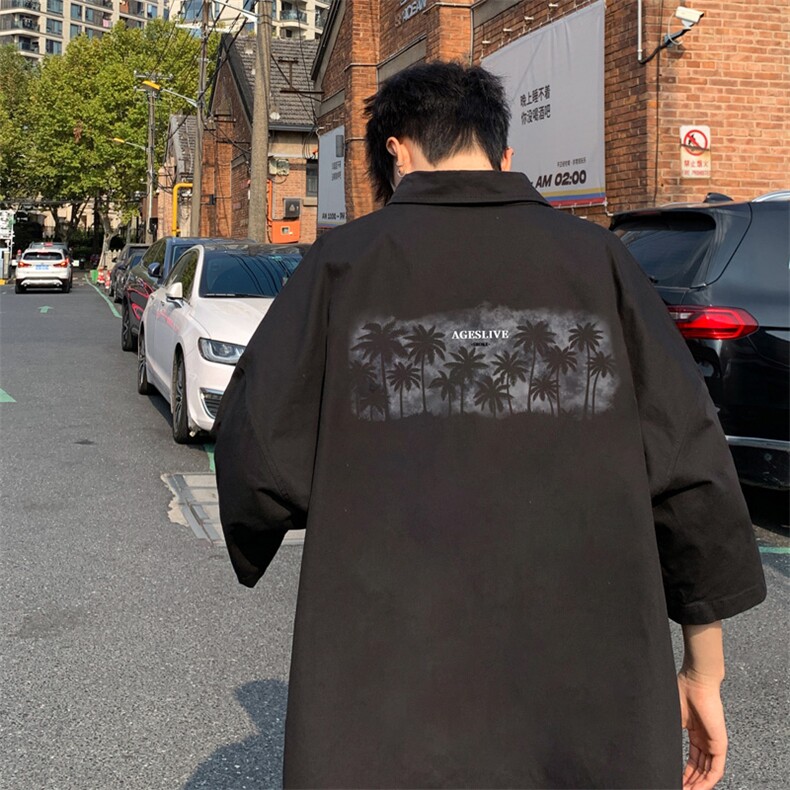 量大优供视频冰丝短袖衬衫男DXC541-特p25,男装衬衫,电商B371