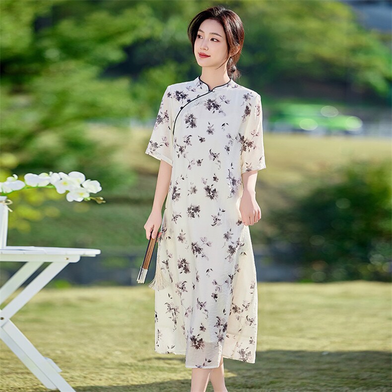 2026年夏季旗袍文艺/优雅,女装汉服/婚纱/旗袍/礼服,江南依恋