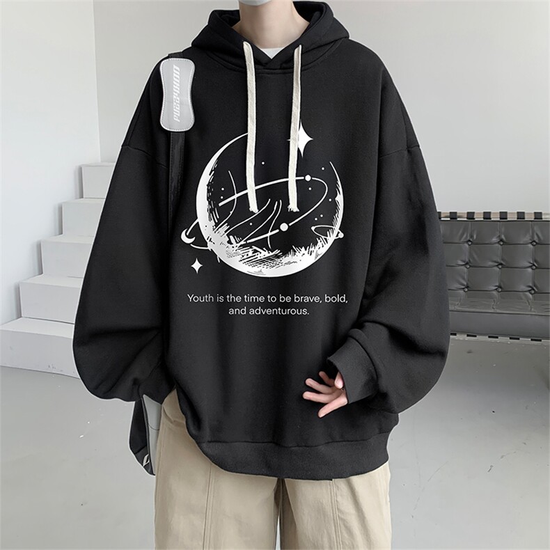 连帽卫衣男大码胖子帽衫大号运动服WY2457-P35,男装卫衣,电商A040