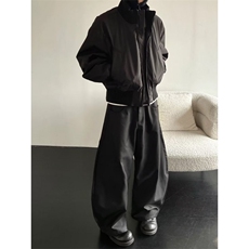 简约日系宽松百搭棉衣ZM077-P92，男装棉衣，星座313A(原308A-2)