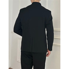 风秋男立领西装新中式西服金属排扣外套大码S-5XLJaK14P65，男装西服套装，星座1013-1