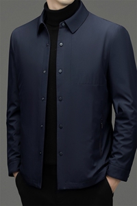 中年男士棉衣爸爸装棉服加厚保暖外套冬季新款商务休闲男装上衣图片