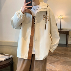 春秋季印花外套男女同款新款美式夹克XZ102B-1-JK6656P85，男装夹克，星座102B-1