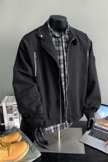 立领飞行夹克工装夹克男xh97-特p65，男装夹克，电商B367