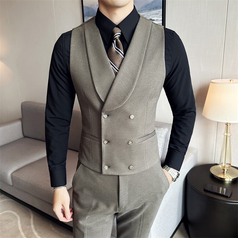 2026秋季新西装套装修身休闲商务三件套西服男士礼服KTZ1851-P335,男装西服套装,星座1105-3