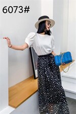 【现货】韩版夏季新款星星半裙，女装半身裙，易霏金熙