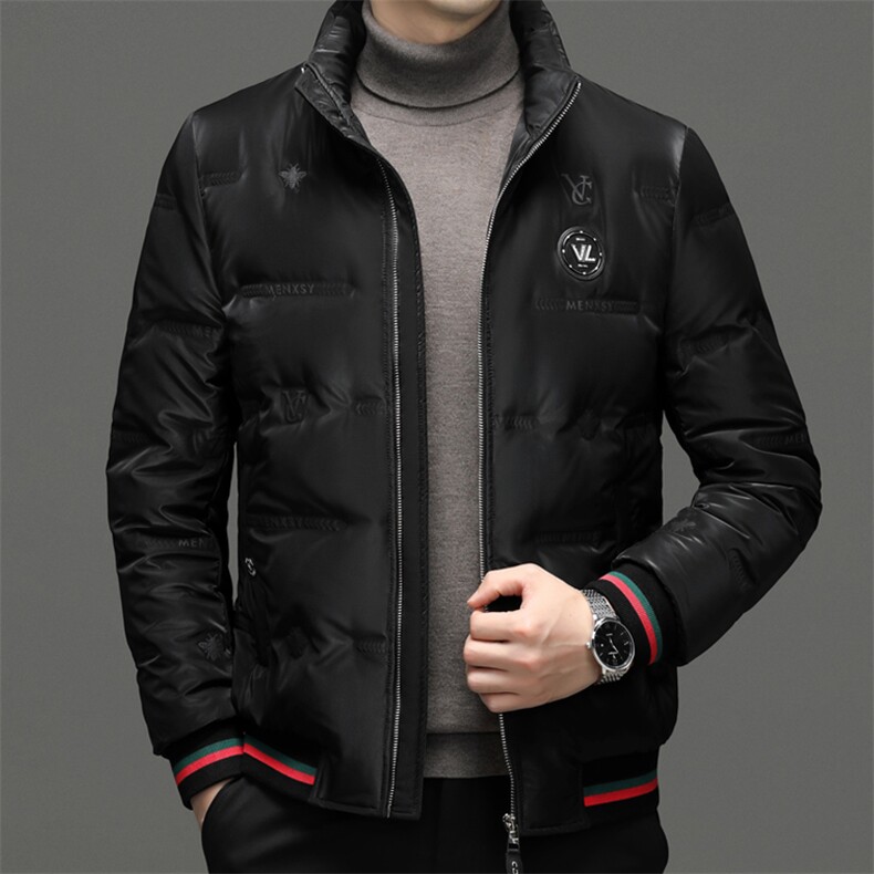 DF8828钱塘2020-2中年男士冬季厚款商务休闲简约羽绒服P235,男装羽绒服,钱塘207-2