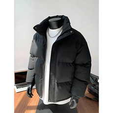 现货高品质美式高街冬季重磅三防加厚羽绒棉衣厚外套面包棉服，男装棉衣，电商A486-1
