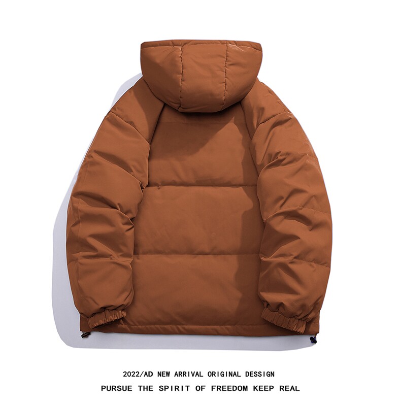白鸭绒白底22冬季新款简约字母印花连帽羽绒服YR177P195控258,男装羽绒服,电商A247-1