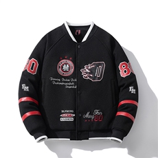 绣花潮牌NASA徽章棉服休闲棉衣（188元）313B-GF051棉-P140，男装棉衣，星座313B