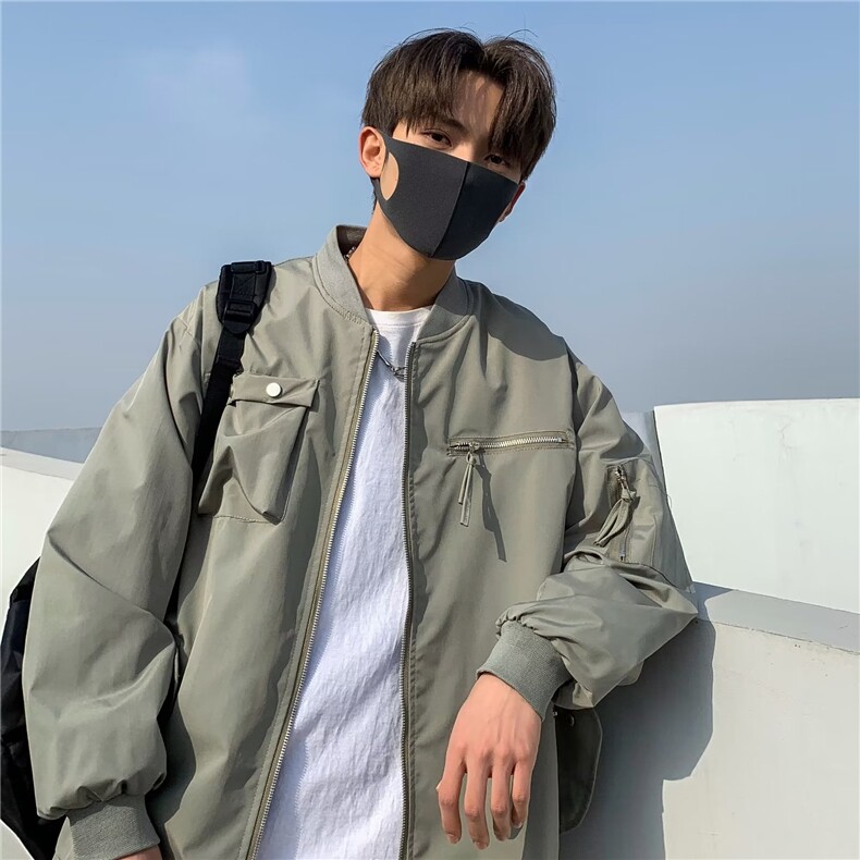 棒球服夹克男韩版潮流美式高街帅气2024春季新款ins外套W5176-P59,男装夹克,星座412-2