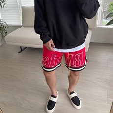 夏季新款美式短裤男潮牌薄款设计感小众宽松大码运动休闲五分裤子，男装牛仔裤，四季星座505