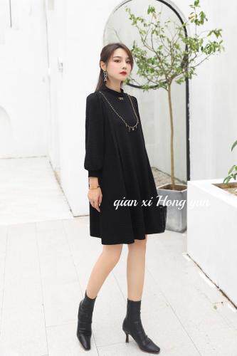 休闲连衣裙，女装连衣裙，千禧宏运