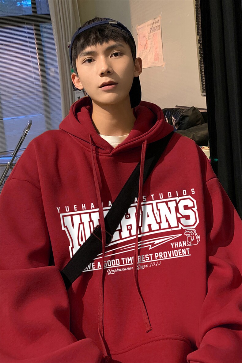 抖音供货、复合重磅360克现货连帽卫衣宽松D223A-WY2358-特P35,男装卫衣,电商019-1