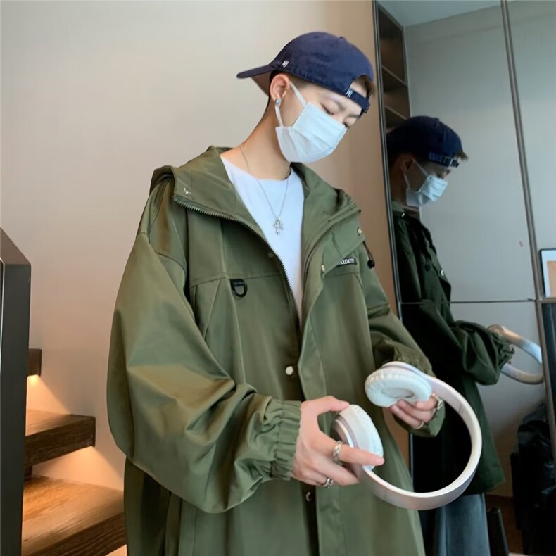 新款外套男春秋痞帅高街美式工装冲锋衣夹克男潮JK20-P58,男装夹克,星座1109-3