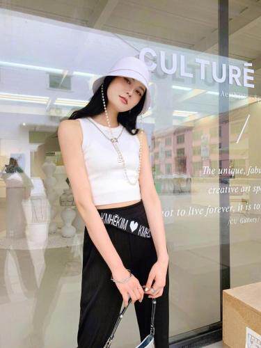 字母链条背心，女装背心吊带，DS-1
