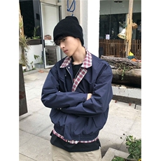 韩版潮流男女翻领夹克衫春秋季休闲外套KJ01-P70，男装夹克，星座208-5
