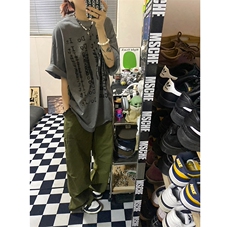 B221美式ins街头hiphop宽松工装休闲裤子LK23122-P65控88，男装休闲裤，电商B221