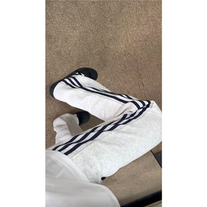 美式ins条纹直筒宽松vibe阔腿休闲长裤男女情侣潮1008-WLJ755-P42图片