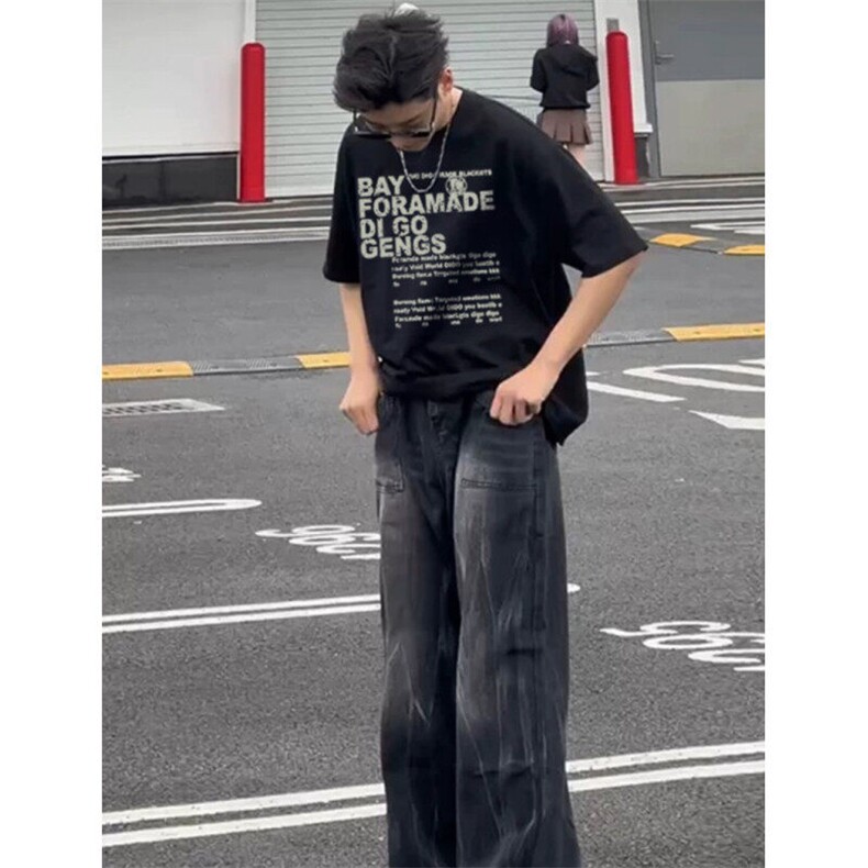 XZ809A/VVPP25/P20/控38重磅印花美式复古圆领T恤,男装T恤,星座809A(原222-1)