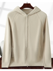 2025年秋季新款男士加厚加厚羊绒开衫休闲时尚通勤，男装羊绒开衫，绒创羊绒