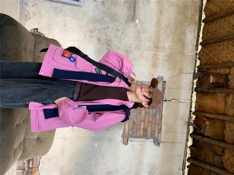 欧版休闲风衣，女装风衣，怪怪树