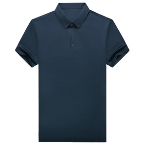 男士2023年夏季新款翻领T恤男短袖商务休闲体恤男Polo衫图片